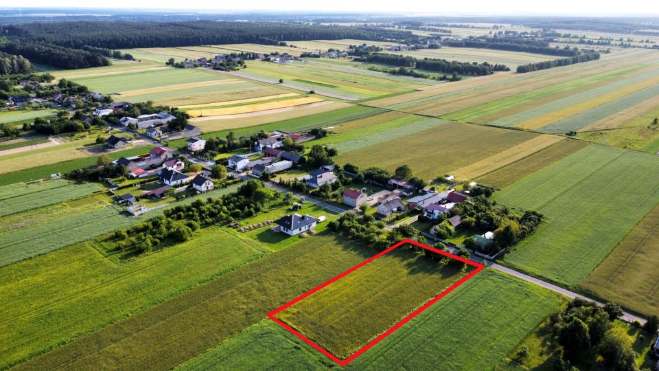 Działka budowlana Popów