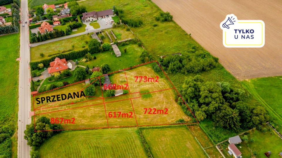 Działka budowlana Stare Kupiski