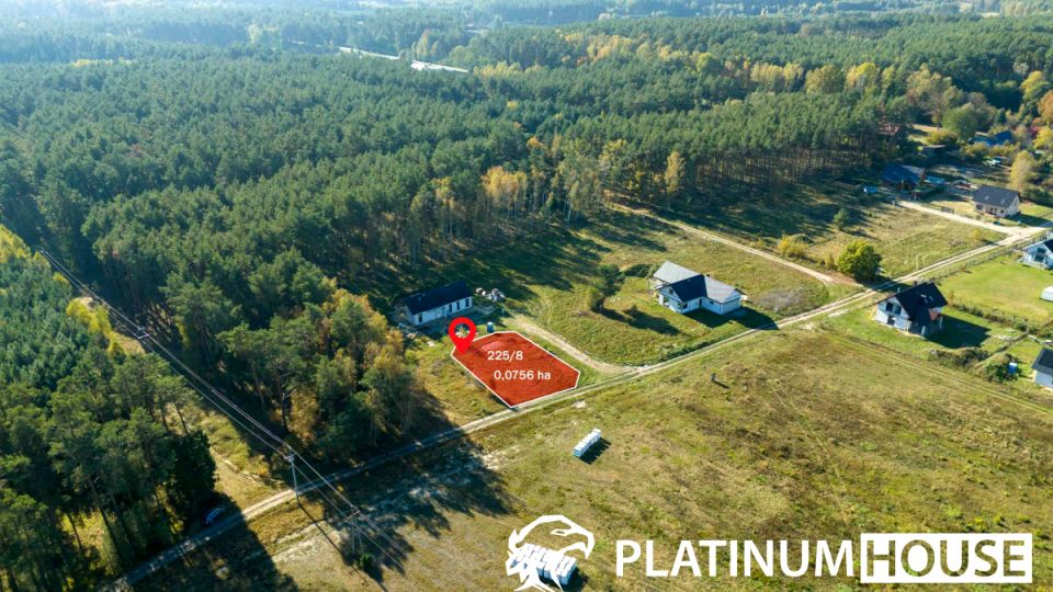 Działka budowlana Leśniów Wielki