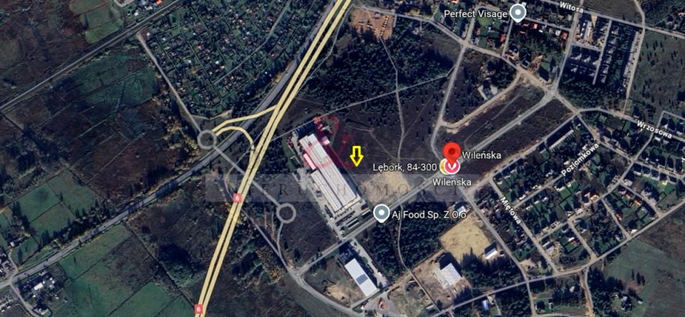 Działka przemysłowa Lębork