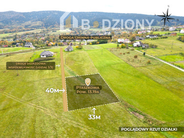 Działka budowlana Ptaszkowa