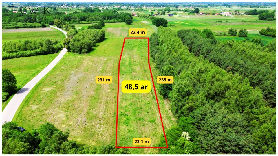 Działka budowlana Rajsko