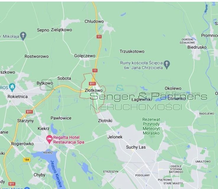 Działka budowlana Złotkowo sprzedam