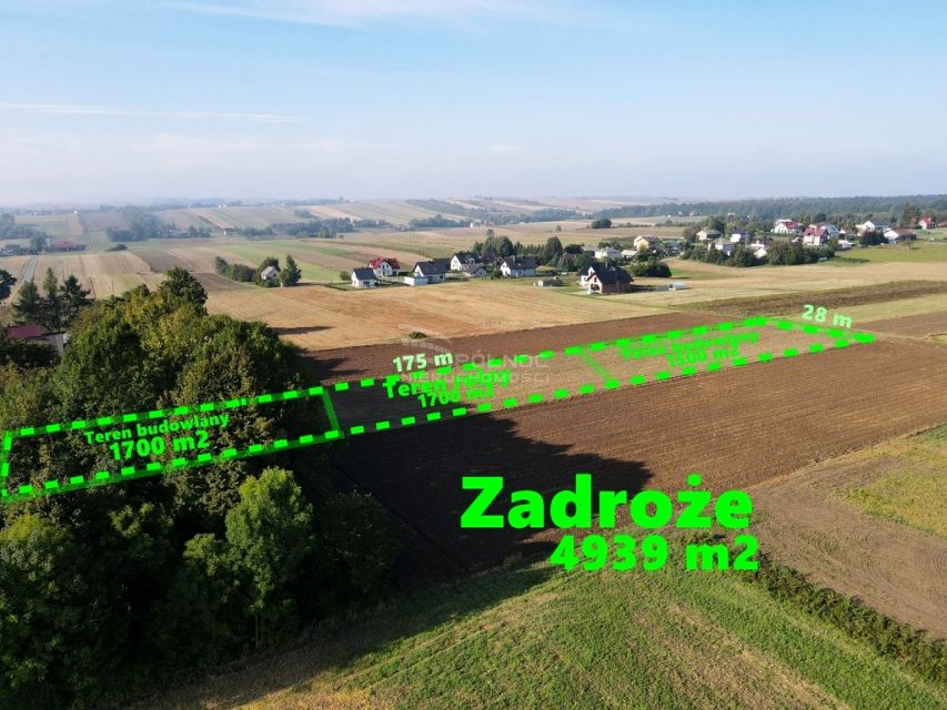 Działka budowlana Zadroże