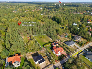 Pusta działka Niewodnica Kościelna