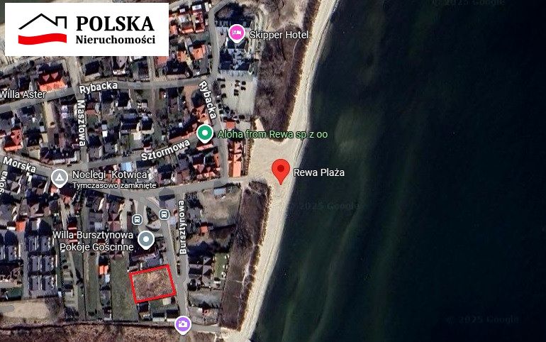 Działka budowlana Rewa