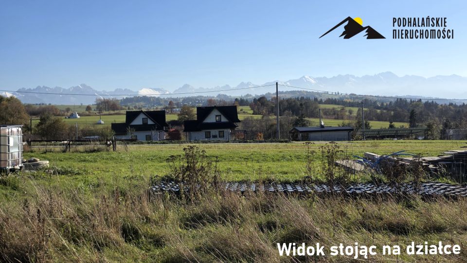 Działka budowlana Szaflary