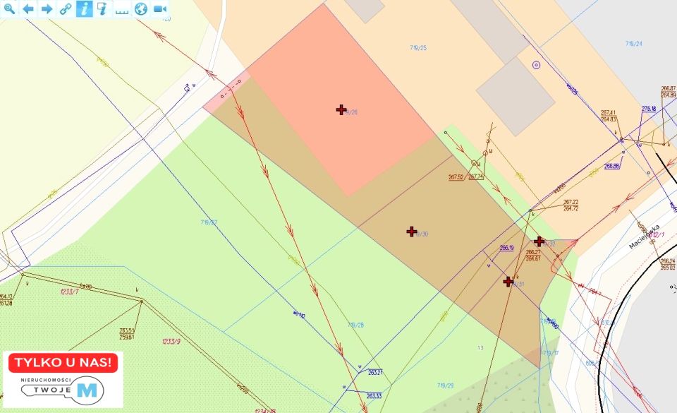 Działka Kostomłoty Pierwsze