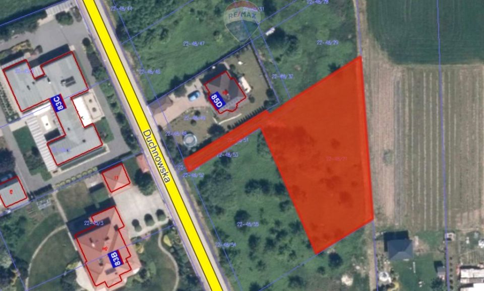 Działka budowlana WIĄZOWNA KOŚCIELNA