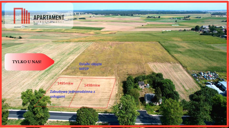 Działka usługowa Kania sprzedam