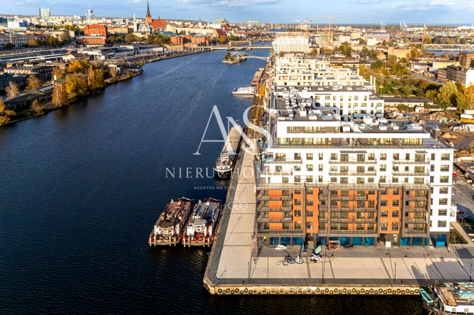 Mieszkanie apartamentowiec nad rzeką