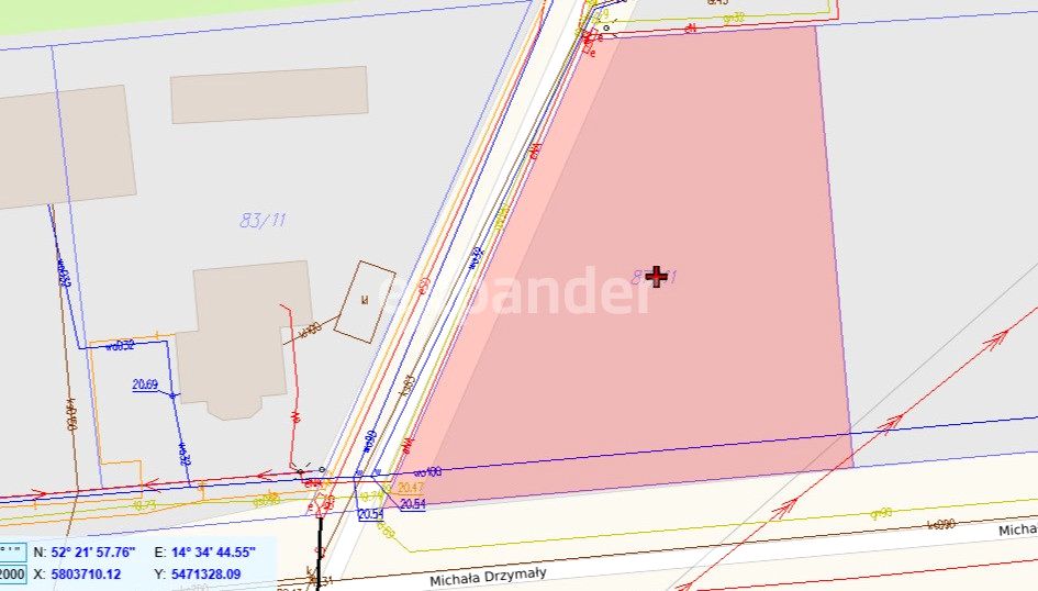 Działka budowlana Słubice