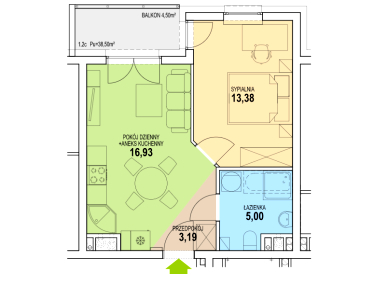 Mieszkanie Nowa Sól