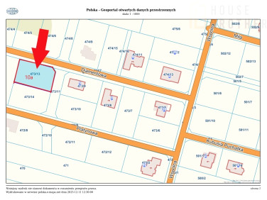 Działka budowlana Dzbenin