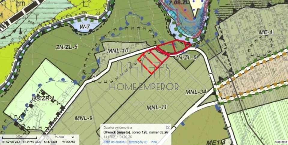 Działka leśna Otwock