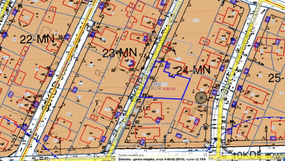 Działka budowlana Zielonka