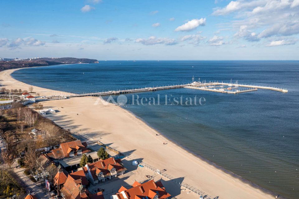 Działka usługowa Sopot