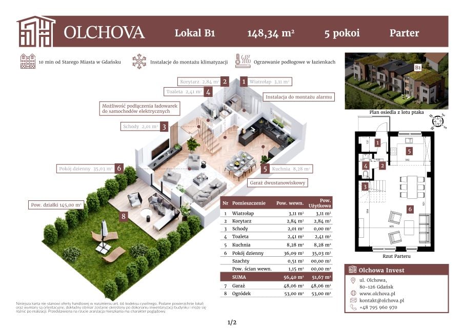 Nowy dom Zabornia, ul. Olchowa