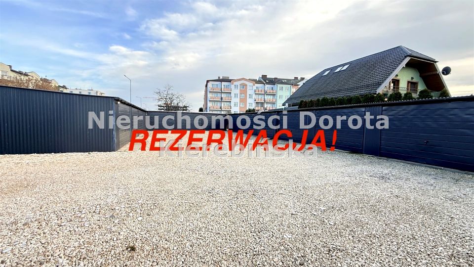 Ogrodzona działka sprzedam