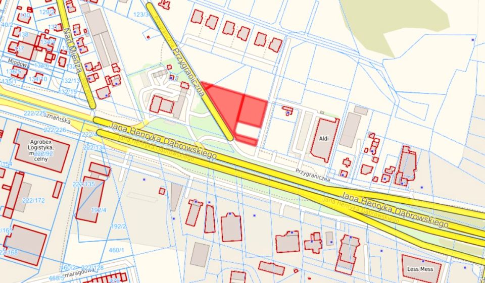 Działka usługowa sprzedam