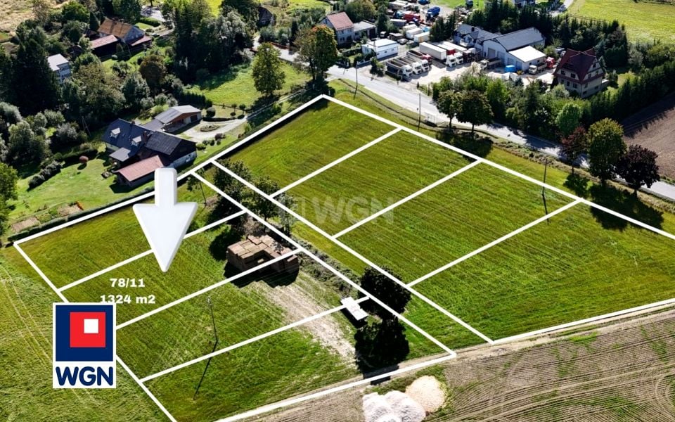 Działka budowlana Szklarka