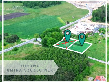 Działka usługowa Turowo