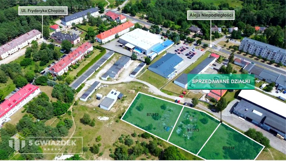 Działka inwestycyjna Borne Sulinowo