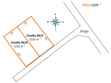 Działka budowlana Wiączyń Dolny