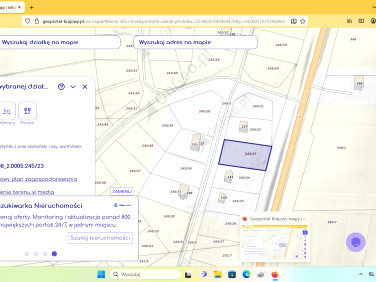 Działka budowlana Lutry