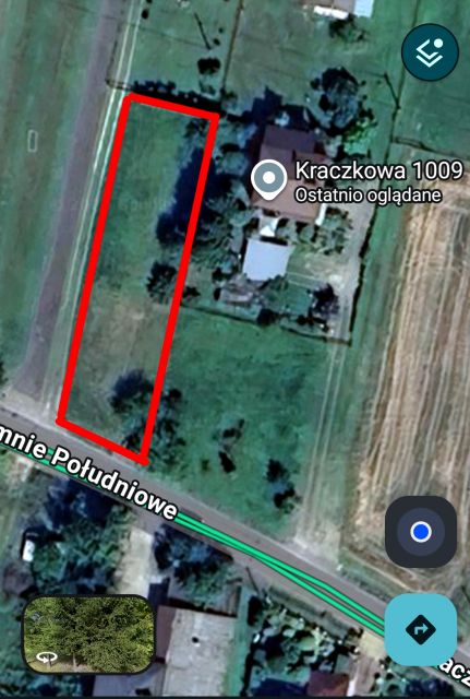 Działka budowlano-rolna Kraczkowa