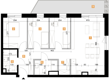 Mieszkanie Sosnowiec