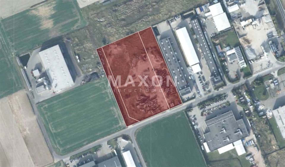 Działka przemysłowa Mrowino