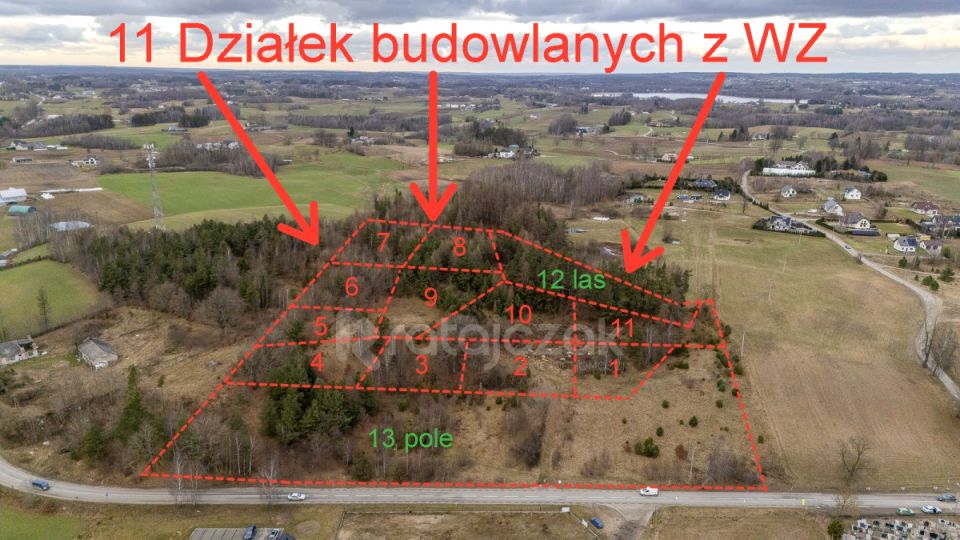 Działka budowlana Pomieczyno