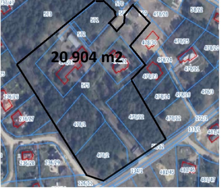 Działka inwestycyjna Koleczkowo