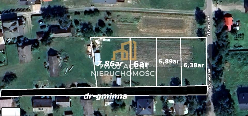 Działka budowlana Wysoka Głogowska