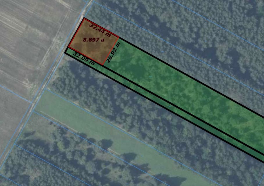 Działka budowlana Wólka Zamojska