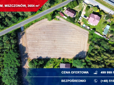 Działka usługowa Adamowice