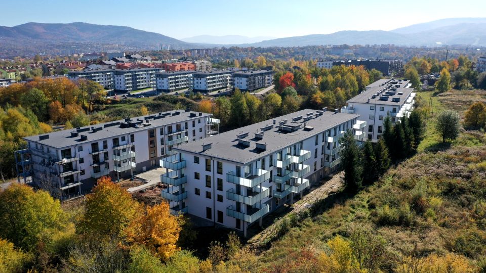 Mieszkanie apartamentowiec w górach