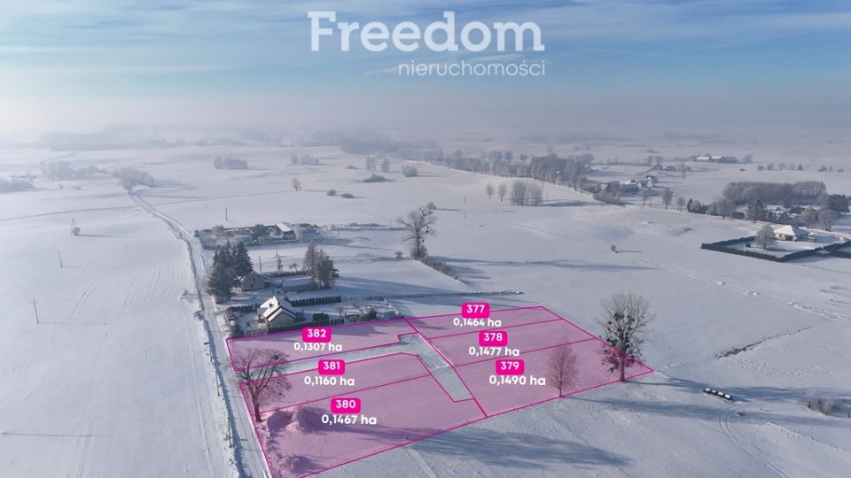 Działka budowlana Kożuchy Wielkie sprzedam