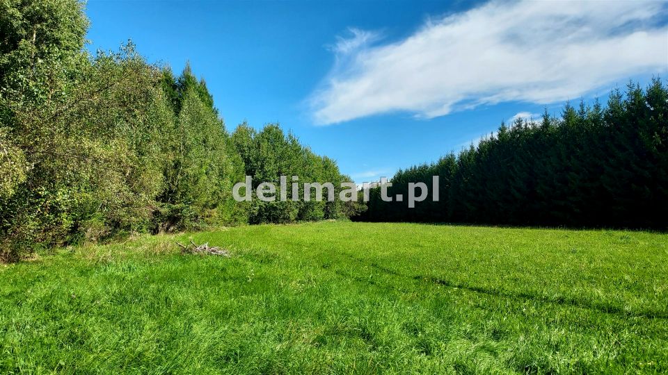 Działka inwestycyjna czarna