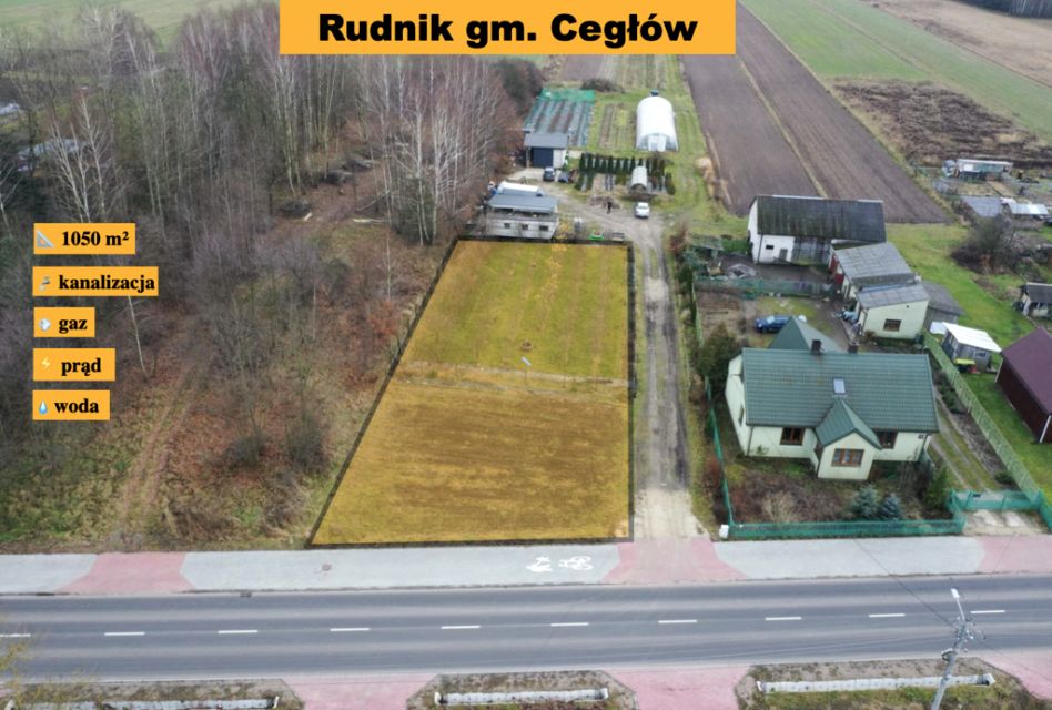 Działka budowlana Rudnik
