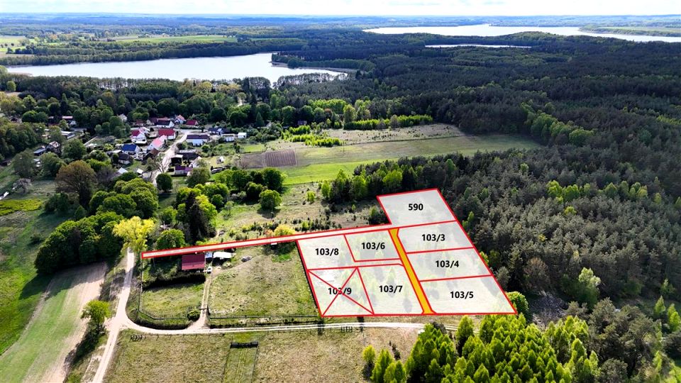 Działka budowlana Drężno