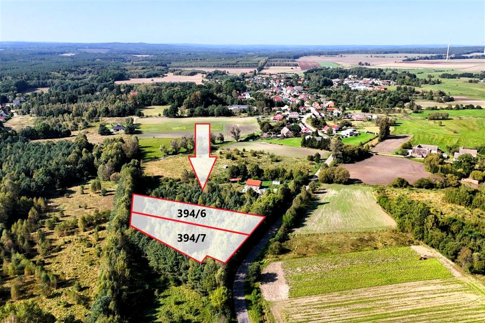 Działka budowlana Krosino