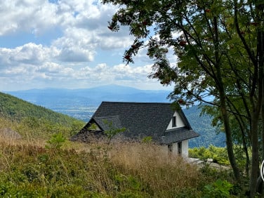 Dom z balkonem