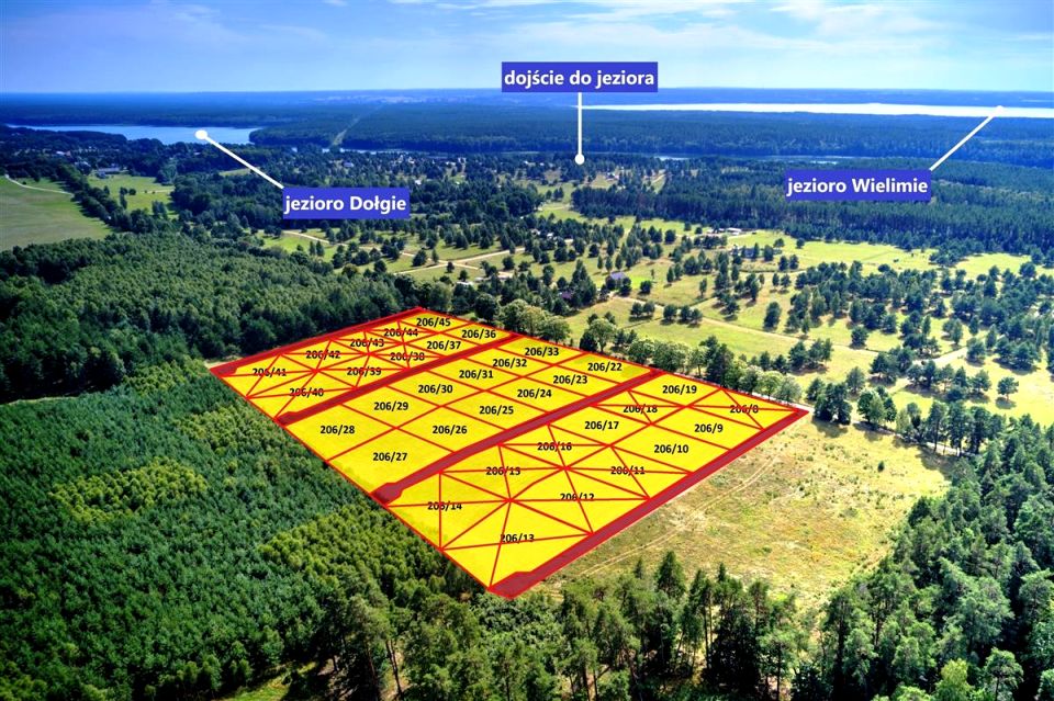 Działka budowlana Dołgie