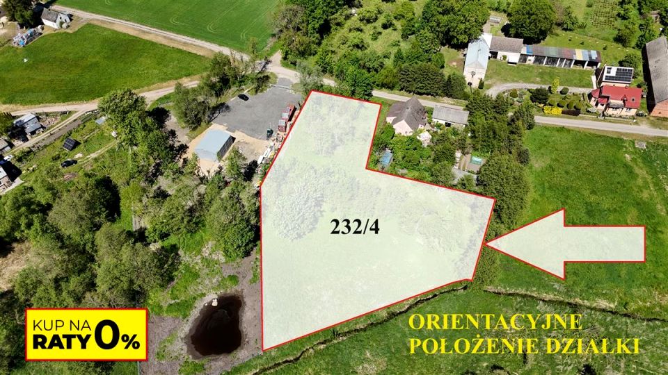 Działka budowlana Żeleźno