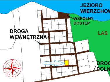 Działka budowlana Wierzchowo