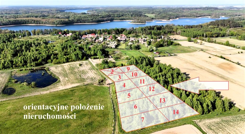 Działka rolna Śmiadowo