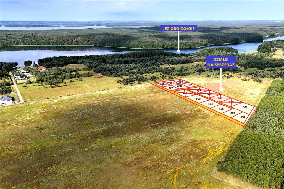 Działka budowlana Dołgie