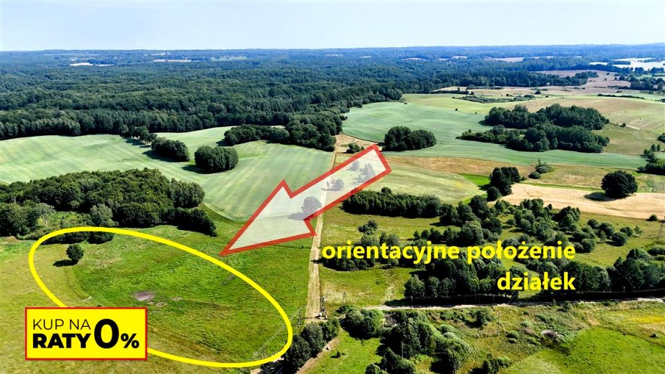 Działka budowlana Mieszałki